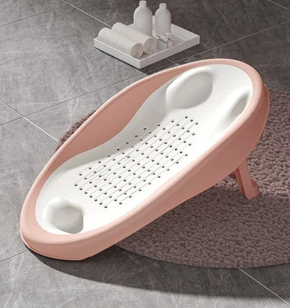 Transat de baignoire bébé rose