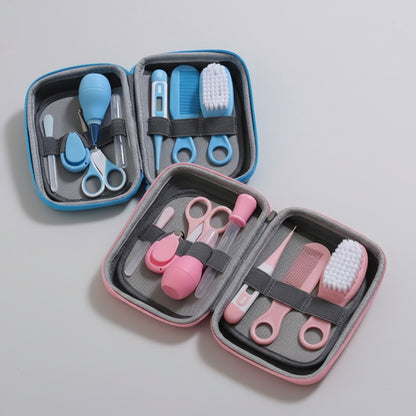 trousse de toilette bebe bleu et rose