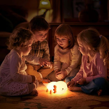 veilleuse bebe axolotl et enfants