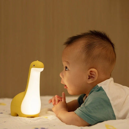 veilleuse bebe dinodouceur avec enfant