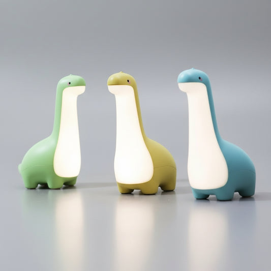 veilleuse bébé dinodouceur bleu jaune vert