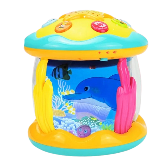 veilleuse musicale bebe oceanique dauphin