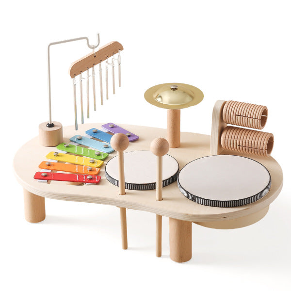 xylophone bois enfant 6 instruments en 1