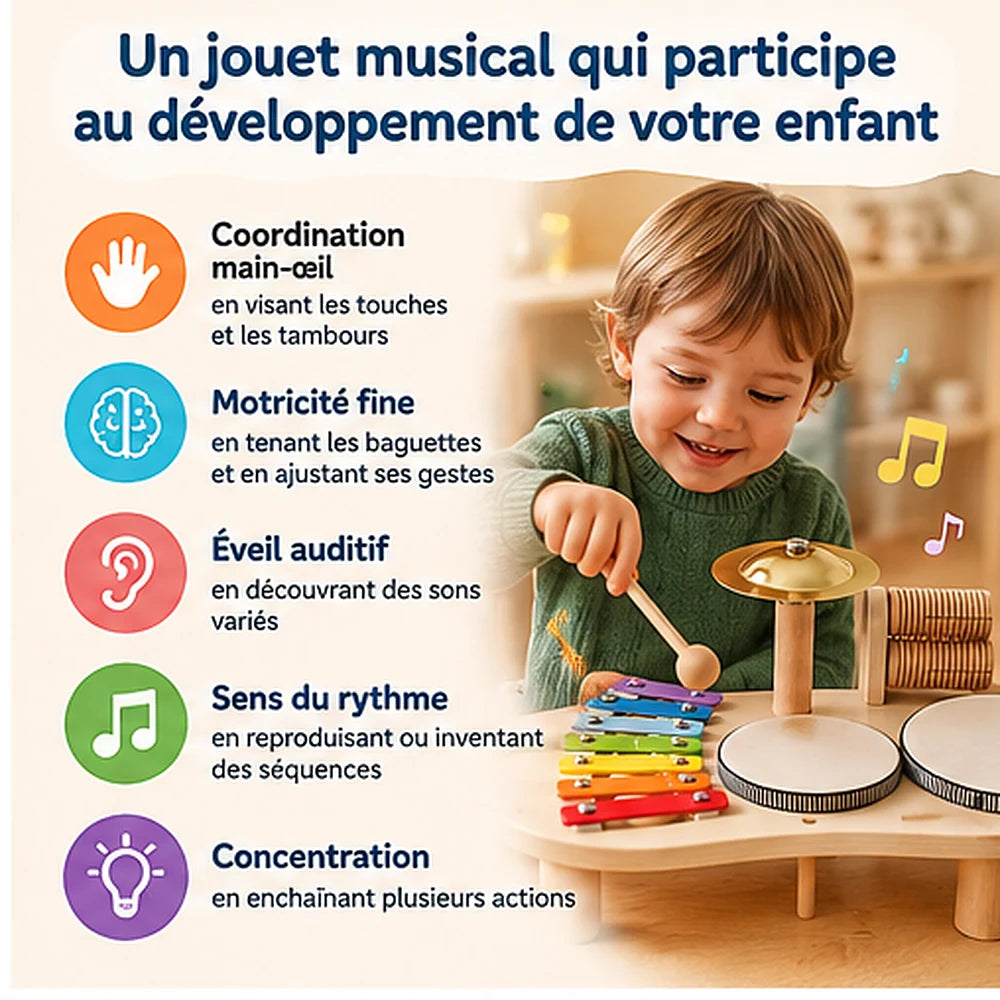xylophone bois éveil musical enfant