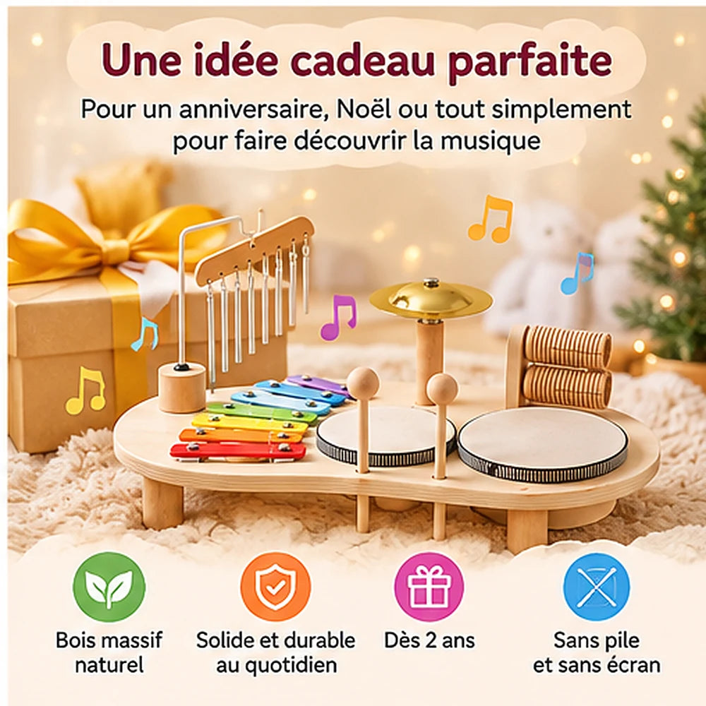 xylophone bois idée cadeau enfant